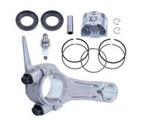 DORFEY Kit de juntas de pistón, biela y cigüeñal de 68 mm for h0-n-d-a GX160 (motor chino 168F de 5,5 HP, 13200-ZE1-010)