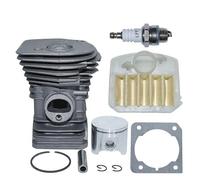 DORFEY Kit de juntas de pistón de cilindro Nakisil de 42 mm apto for h-u-s-q-v-a-r-n=a 340 340E 340EPA 345 345E 345EPA 350EPA Filtro de aire de bujía