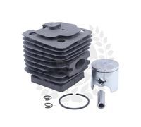 DORFEY Kit de montaje de cilindro y pistón de 39 mm apto for motosierra Alpina Castor Castelgarden Ggp Ps338 Ps 338