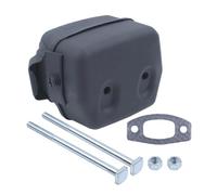 DORFEY Kit de pernos, tuercas y juntas for silenciador de escape compatible con hus 154, 254, 50 Special, 51, 55 y Ran-cher EPA 501, 76, 66-05