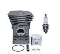 DORFEY Kit de pistón de cilindro de 42 mm apto for h-u-s-q-v-a-r-n=a 340 340E 340EPA 345 345E 345EPA 350EPA Bujía 503870274