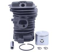 DORFEY Kit de pistón de cilindro de alta resistencia de 38 mm apto for Oleo Mac 937 936 for Oleo-Mac GS 370 y for EfCO 137 35,2 cc Piezas de motosierra Reemplazo 50182005A