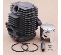DORFEY Kit de pistón de cilindro TU26 de 33 mm con junta compatible con motor Mi-tsu-bi-shi L26M, desbrozadora, desmalezadora, herramientas de jardinería, repuestos