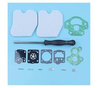 DORFEY Kit de reparación de carburador compatible con H-u-s-q-v-a-r-n-=a 240, 240E, 235, 235E, 236, 236E y Jonsered CS2234, CS2238 S, destornillador de ajuste for motosierra.