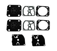 DORFEY Kit de reparación de carburador de 2 piezas for sopladores Sthil BG66, BG86, ZAMA, CARB, junta de carburador, diafragma, herramienta de reparación, accesorios.