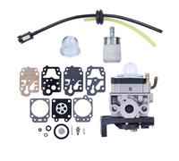 DORFEY Kit de reparación de carburador y filtro de combustible for wal bro WYB-16C K20 K10-WYJ, compatible con h-0-n-d-a GX25, GX35, HHT35, HHT35S, recortadora y desbrozadora.