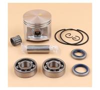 DORFEY Kit de sello de aceite de cojinete y anillos de pistón de 50 mm for motor de motosierra H-u-s-q-v-a-r-n=a 362, 365, 371, 372 y 372XP. Repuestos.