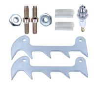 DORFEY Kit de tuercas y pernos for barra de parachoques de perro de tala, tira de púas, apto for motosierra S-t-i-H=L 026 036 MS260 MS360, repuestos de gasolina