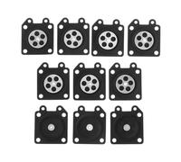 DORFEY Lote de 10 juntas de diafragma de carburador for motosierra wal bro D20-WAT 95-526-98 (2500, 3800 y 4500)