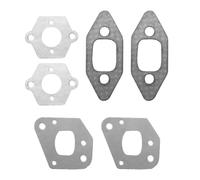 DORFEY Reemplace y mejore las piezas de su motosierra con este kit de juntas de silenciador de carburador de colector de admisión, ajuste perfecto for P350 350 351