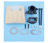 DORFEY Repuestos for motosierra H-u-s-q-v-a-r-n=a 61, 266 y 162. Kit de juntas for filtro de aire, carburador, espaciador, perno adaptador.