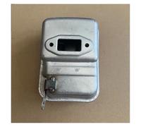 DORFEY Silenciador de escape compatible con Kaaz, K-a-w-a-s-a-k-i TJ53, TJ53E, KBL53A, KBH53, HA053A, HA053B, recortadora, desbrozadora, piezas.