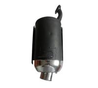 DORFEY Silenciador de escape de 2 kW, estilo silencioso, reduce el ruido, compatible con generadores H0-nda GX160, GX200, 168F y 3 kW 3800, con protector de arandela y colector.