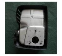 DORFEY Silenciador GT600 con conjunto de cubierta, compatible con Mi-tsu-bi-shi GM182, GT400 y GM132, protector de escape m-e-i-k-i, protector de silenciador, cubierta completa.(GT400 GM132)