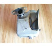 DORFEY Silenciador y cubierta EX27 compatibles con Robin EX270 SP270 for motor Wacker WM270 de 9 HP, bomba de agua, silenciador de escape, cubierta completa(Only Muffler)