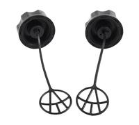 DORFEY Tapa del tanque de cortacésped compatible con Knappwulf, piezas for VidaXL, tanque de gasolina de repuesto con cremallera, 2 piezas/juego, tapa nueva.