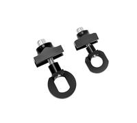 DORFEY Tensores de cadena de bicicleta, tensor de bicicleta, perno de fijación for herramienta de bricolaje, regulador de ajuste de una sola velocidad, negro(10mm)