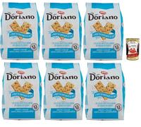 Doria Doriano Crackers a basso contenuto di sale, sin granos de sal, galletas saladas, 6 x 700 g + Polpa italiana gourmet 400 g