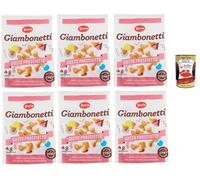 Doria Giambonetti Prosciutto, sabor a jamón al horno salado, 6 x 320 g + polpa italiana gourmet 400 g