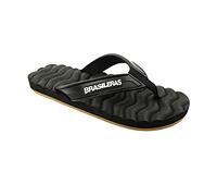 Dorian Wood - BRASILERAS Chanclas de Playa-Ola. Suela Antideslizante del 39 al 46. Hombre para Interior/Exterior. Zapatos de Piscina