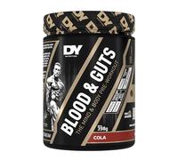 Dorian Yates Blood and Guts, Cola - 398g | Alta resistencia | 350 mg de cafeína, L-citrulina, arginina AKG, beta alanina, L-tirosina | Enfoque máximo e intensidad de