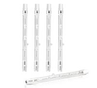 DoRight 100W Foco Halógeno Lineal R7s 118mm Regulable 2800K Blanco Cálido Angulo de Haz de 360°Tipo J Lámpara Halógena de Tungsteno R7s de Ahorro de Energía AC 220-240V 1500lm (5 piezas)