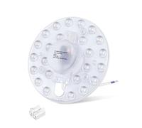 DoRight 12W Módulo LED Kit de Conversión Reemplazo Redondo Para Lámparas de Techo Blanco Neutro 4000K con Imán para Neno Fuente de luz de Techo Redonda Adecuada para Marco de Techo de Hierro 220V