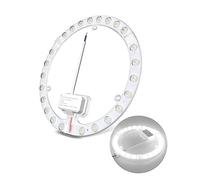 DoRight 24W Módulo de Anillo LED, con Soporte Magnético Blanco Frío 6000K, Juego de Conversión para Lámparas de Techo y Lámparas de Pared, Repuesto de Lámpara Fluorescente Circular