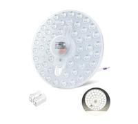 DoRight 24W Módulo de Anillo LED, con Soporte Magnético Blanco Natural 4000K, Juego de Conversión para Lámparas de Techo y Lámparas de Pared, Repuesto de Lámpara Fluorescente Circular