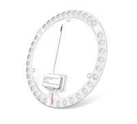 DoRight 36W Módulo LED Reemplazo Redondo Blanco Frío 6000K con Imán para Neno Fuente de luz de Techo Redonda Adecuada para Marco de Techo de Hierro 220V