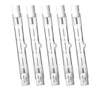 DoRight R7s 78mm Bombillas Halógenas 150W 2100lm Blanco Cálido 2800K Bombilla tipo J Regulable Bombilla Proyector Lineal de Doble Extremo para Luces de Paisajero, Paquete de 5