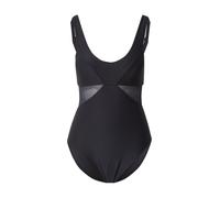 Dorina Bañador Moldeador Saint Tropez - Sin Aros, Almohadillas Extraíbles, Tirantes Anchos, Microfibra Texturizada & Powermesh, Cierre de Corchete Trasero, Negro