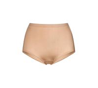Dorina Braguita Moldeadora de Cintura Media SUBLIME SCULPT Mujer - Control Medio, Forro de Power Mesh, Microfibra Brillante, Ropa Interior Moldeadora, Beige