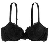Dorina Lianne T-Shirt Bra, Sujetador Cotidiana para Mujer, Negro (Black), 100D