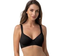 Dorina Lindsay Sujetador con Aros y Sin Relleno para Mujer - Microfibra Suave, Cobertura Total, Tirantes Ajustables, Soporte Cómodo, Negro