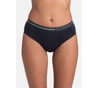 DORINA Lote de 2 hipsters menstruales reciclados Eco Moon. Color negro + negro