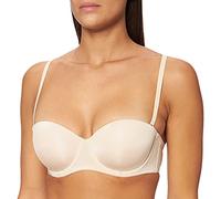 DORINA Michelle-Sujetador Bandeau Uso Diario, Opaco, Beige (Carne), 90A para Mujer