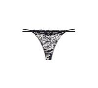 Dorina Origins-Print-String Thong Panties Mujer, Negro, S
