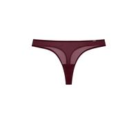 Dorina Origins-Shimmer Mesh-Thong Briefs Mujer, Rojo, L