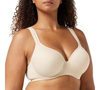 Dorina Rachel Sujetador Mujer- Sujetador Demi Ligero con Almohadilla, Copas Moldeadas con Aros, Tirantes Ajustables y Tejido Microfibra Suave para Comodidad Todo el Día, Nude