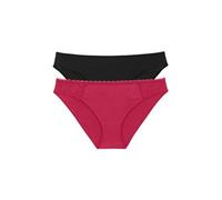 Dorina Señoras Calzoncillos, Rojo, Negro, XL