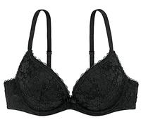 Dorina Sujetador 'SONIA' negro / blanco, Talla 85