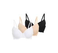 Dorina Sujetador 'Adele' ecru / negro / blanco 75xE ecru / negro / blanco