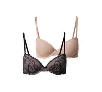 Dorina Sujetador beige / negro, Talla 80