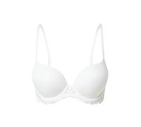 Dorina Claire Sujetador Demi Super Push-Up para Mujer - con Aros y Detalles de Encaje Sensual, Tirantes Ajustables, Tela Micro Suave, Marfil