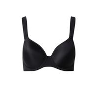Dorina Sujetador Rachel para Mujer - Sujetador Demi Ligeramente Acolchado con Aros, Copas moldeadas, Tirantes Ajustables y Suave Tejido de Microfibra para un Confort Total, Negro