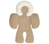 Dork asde Baby Protección Pad acolchado Auto asientos acolchados reposacabezas almohada para carrito caqui Talla:talla única