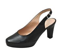 Dorking Calzado de Tacon Medio-Alto para Mujer. Modelo: BLESA D5833 Sugar. Color: Negro Talla: 36