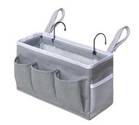 Dorm Bedside Bag - Large Capacity Iron Frame Space Saving Basket