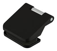 Dorma Glas Junior Office - Bisagra para puertas de cristal (grosor de cristal 8-10 mm, 2 unidades), color negro